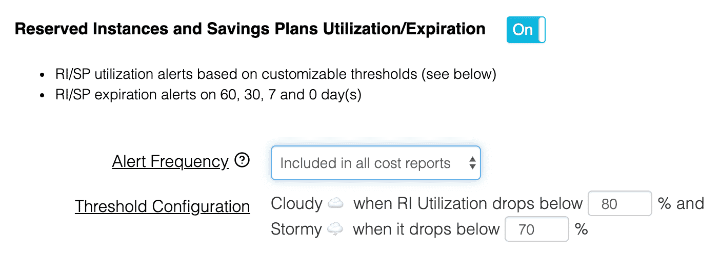 f you have invested in AWS Saving Plans, or planning to in 2020, you can now easily keep track of utilization and upcoming expiration in your existing Daily Cost Reports.