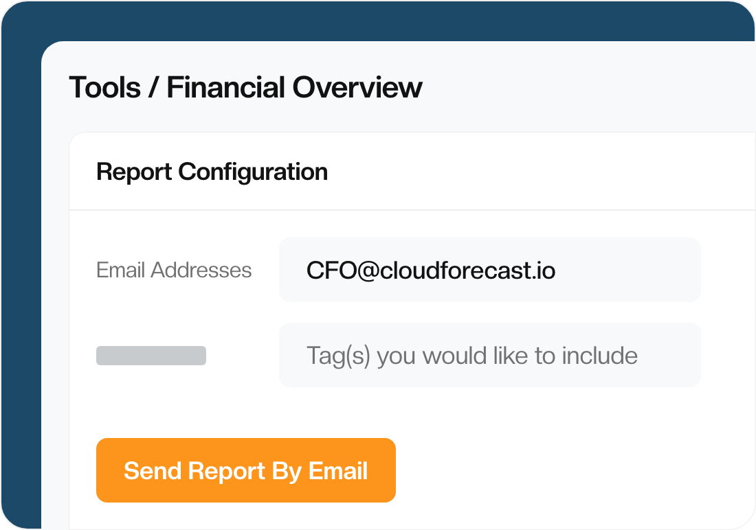 templated excel report for AWS cost data every month