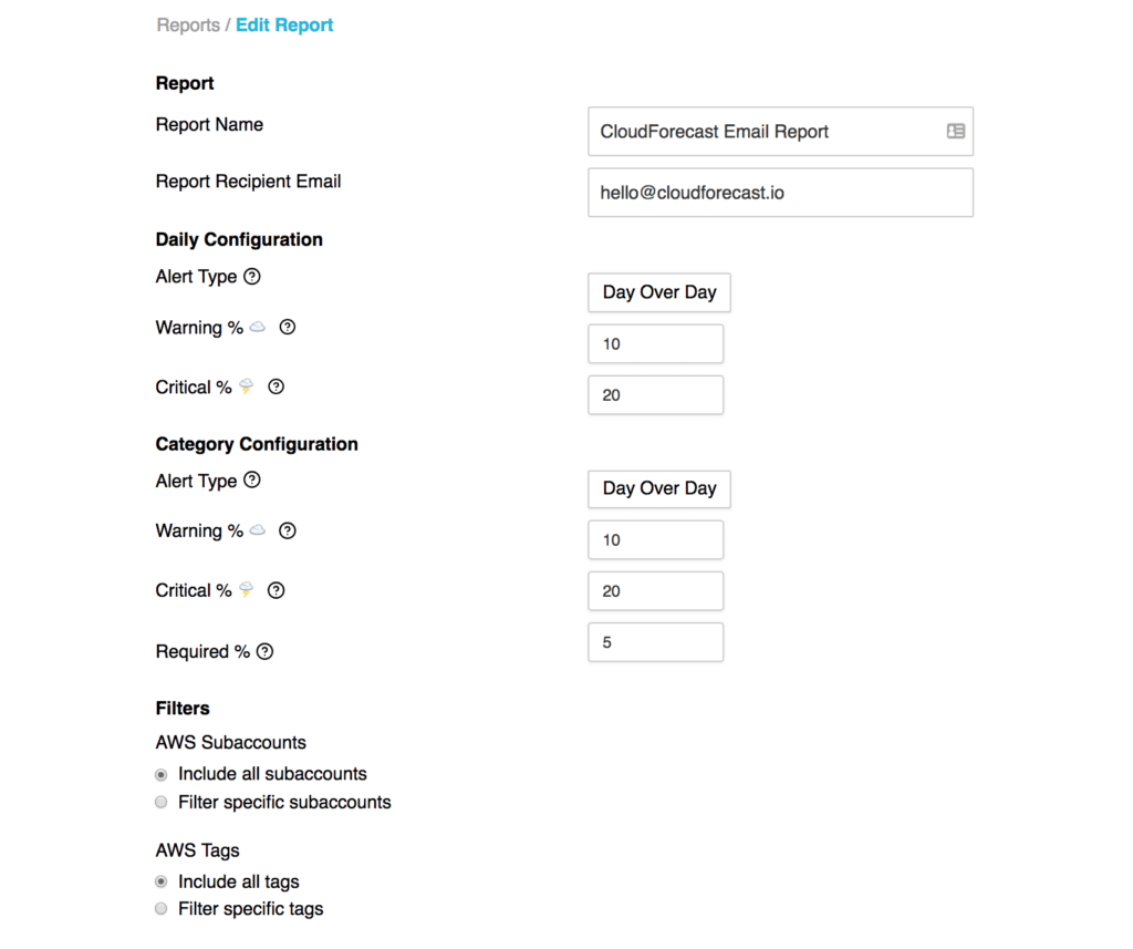 Edit report dashboard - Improved dashboard performance and navigation